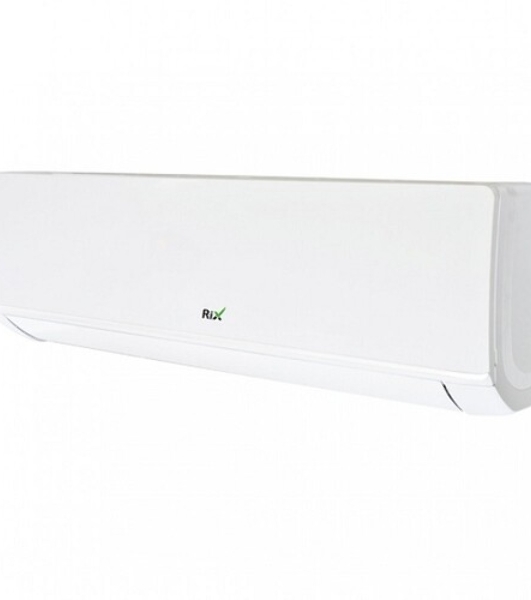 Кондиционер сплит-система настенного типа RIX LITE I/O-W09MB 9000 BTU, 25 м², 24 дБ, охлаждение, обогрев, осушение, белый