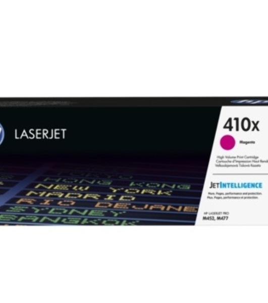 Тонер Картридж HP 410X CF413X пурпурный для HP LJ Pro M452/M477 (5000 стр.)