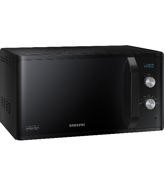 Микроволновая печь Samsung MS23K3614AK черный, 23 л, 800 Вт, переключатели - поворотный механизм