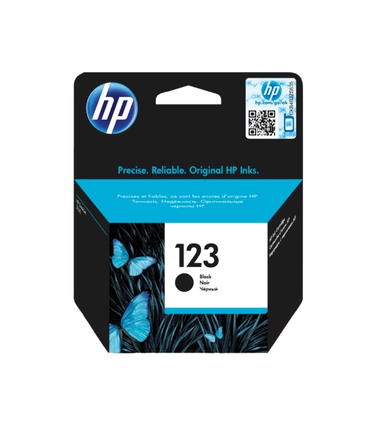 Картридж струйный HP 123 (F6V17AE) черный, 120 стр., для DeskJet 2130