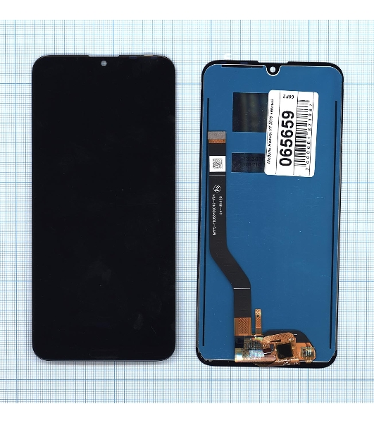 Дисплей для Huawei Y7 2019 черный
