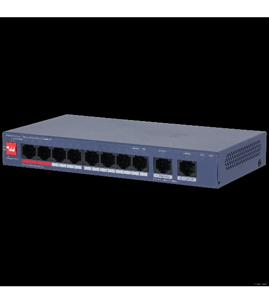 Коммутатор Dahua DH-CS4010-8ET2GT-110, 2×1 Гбит/с, управляемый
