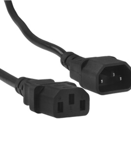 Кабель питания А1 (НФ-00001179) A1-PC075-C13-C14-1.8M черный