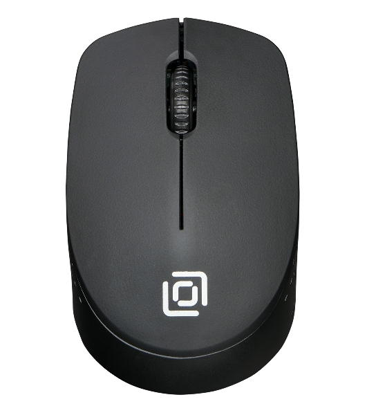 Мышь беспроводная Oklick 486MW черный, 1000 dpi, радиоканал, USB, кнопки - 3