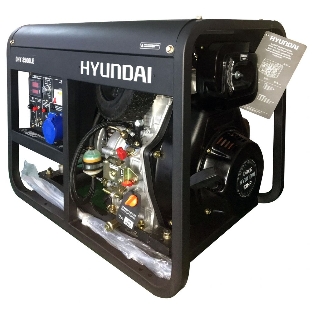 Электрогенератор дизельный Hyundai DHY 8500LE, 7.2 кВт, 79 дБ, 116 кг