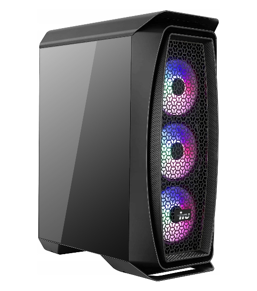 Компьютер IRU Game 520B5 MT Ryzen 5 5600X (3.7) 16Gb SSD 1Tb RTX 3060Ti 8Gb Windows 10 Home Single Language 64 GbitEth 650W черный