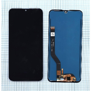 Дисплей для Huawei Y7 2019 черный