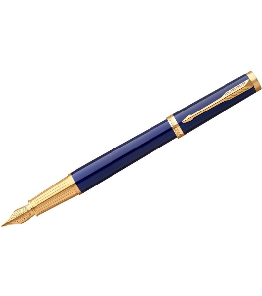 Ручка перьевая Parker Ingenuity Core F570 (2182009) Blue GT, F, сталь нержавеющая, подарочная коробка