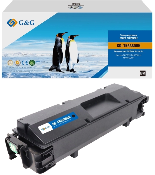 Картридж лазерный G&G GG-TK5380BK (TK-5380K) черный (13000 стр.) для Kyocera ECOSYS PA4000cx/MA4000cifx