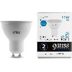 Лампа светодиодная Gauss Elementary 13631 11Вт цок.: GU10 софит 180B св. свеч. бел. хол. MR16 (упак.: 10 шт), фото5