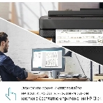 Плоттер струйный HP Designjet T630, A1, цветной, 24', 610 мм, 2400x1200 dpi, USB, Gigabit Ethernet, WiFi, фото49