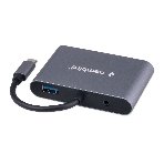 USB-концентратор Gembird UHB-D8, USB Type-C, PD100W, Jack 3,5, HDMI, VGA, USB Type-C, фото8