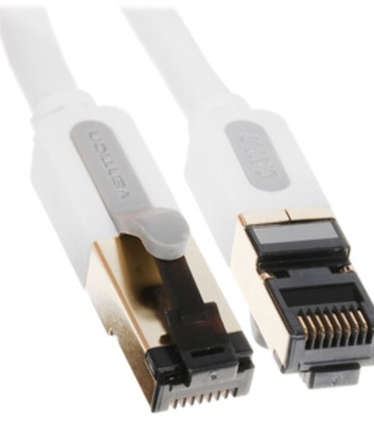 Патч-корд Vention прямой SFTP cat.7 RJ45 - 5м. Серый