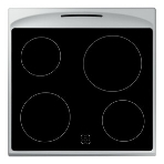 Плита электрическая Hansa FCCS63000H, 4х ком, стеклок , 60*6, фото3