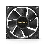 Вентилятор для корпуса ExeGate ExtraPower EP08025S2P черный, 80 мм, 2800 об/мин, 29 дБ, 2 pin, фото3