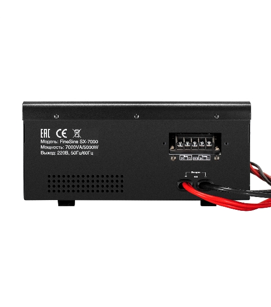 Комплект Источник бесперебойного питания EX296005RUS + батарея 26Aч EX282970RUS 4шт (инвертор, синус, для котла, настенный) ExeGate FineSine SX-7000.LCD.AVR.2SH.T 7000VA/5000W, чистая синусоида, цветной LCD-дисплей, AVR, 2*Schuko+клеммы, линейно-интерактивный, крепление настенное, черный + батарея ExeGate DT 1226 (12В, 26А·ч) 4шт