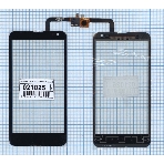 Сенсорное стекло (тачскрин) для Fly IQ4514 EVO Tech 4, черное, фото3
