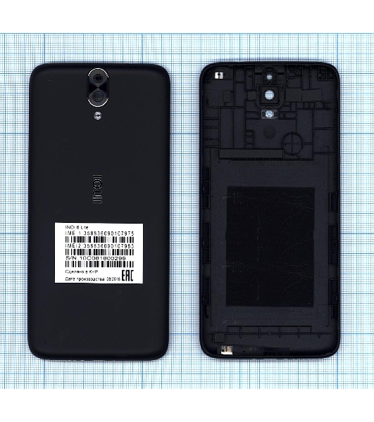 Задняя крышка для Inoi 6 Lite черный