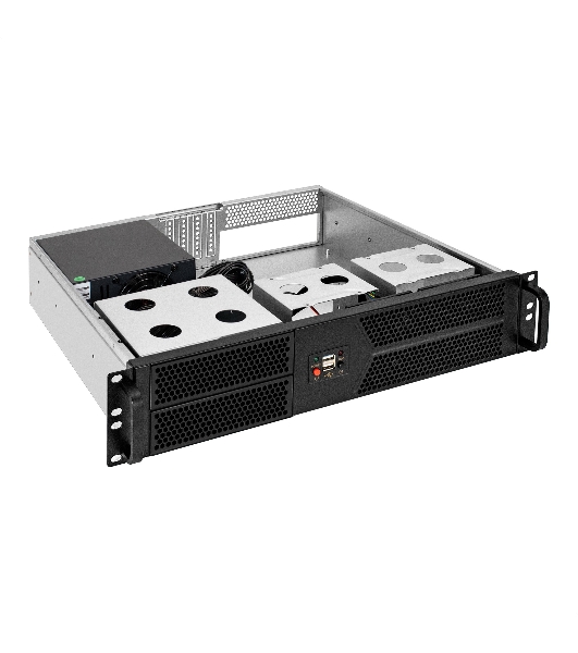 Серверный корпус ExeGate Pro 2U400-04 (RM 19', высота 2U, глубина 400, БП 800ADS, 2хUSB)