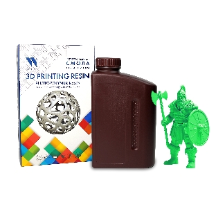 Фотополимерная смола NVPrint Standard Resin Clear Green для 3D печати 1 кг (бут)