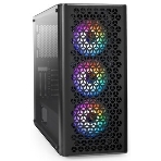 Компьютерный корпус Miditower ExeGate EVO-9202 (ATX, без БП, с окном, 1*USB+1*USB 3.0, аудио, 3 вент. 12см с RGb подсветкой), фото23