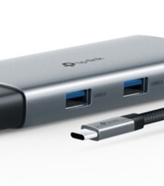 Разветвитель USB-C TP-Link UH7020C 2порт. серый