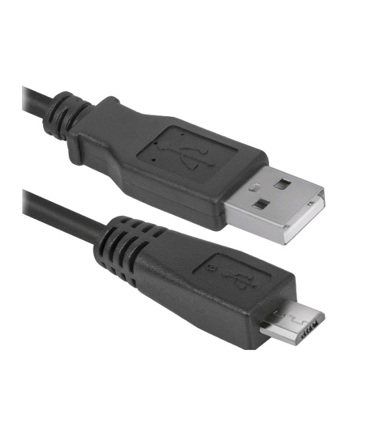 Кабель Defender USB08-06 USB 2.0 кабель для соед. USB 2.0 AM-MicroBM,1.8м, PolyBag
