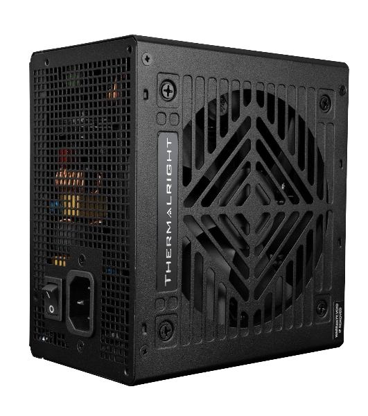 Блок питания Thermalright, 650W 80+ Gold (ATX, 3.1, Full modular, 1x24(20+4)pin, 2xCPU 8(4+4)pin, 2xPCIe*2 8(6+2)pin, 3xSATA3, 2xMOLEX4pin, Active, 120x120мм, 150x140x86mm, APFC, OVP, UVP, SCP, OCP, OTP, OPP, black)