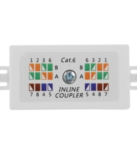 Соединитель LANMASTER LAN-CNB-STP6A белый