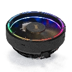 Кулер для процессора ExeGate Dark Magic EE126A-RGb черный, 120 мм, алюминий, 1800 об/мин, 18 дБ, 3 pin, 100 Вт, 95 мм, фото 1