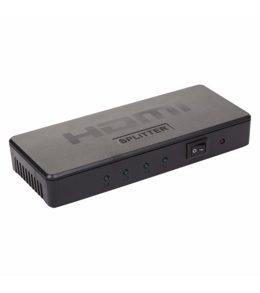 Делитель Rexant гнездо HDMI на 4 гнезда HDMI, пластик