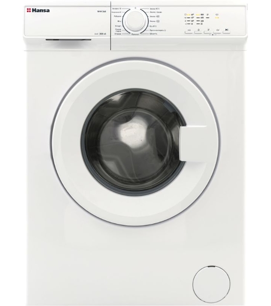 Стиральная машина Hansa WHK548 белый загр. фронтальная макс.: 4 кг 800 об/мин класс: А+