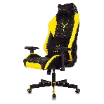 Кресло Knight Neon черный/желтый, экокожа, 120 кг, механизм качания, фото31