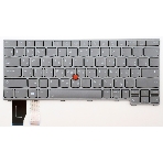 Клавиатура для ноутбука Lenovo ThinkPad X13 Gen 3 серая с подсветкой, фото2
