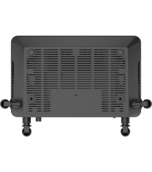 Двухдиапазонный Wi-Fi 6 маршрутизатор AX1500, 1x1000Base-T WAN, 3x1000Base-T LAN, 4 внешние антенны 5 dBi