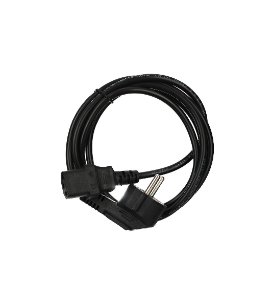 Кабель компьютер-розетка 220V (EURO) VDE 3G0,75мм2 VCOM CE021-CU 1,8 м