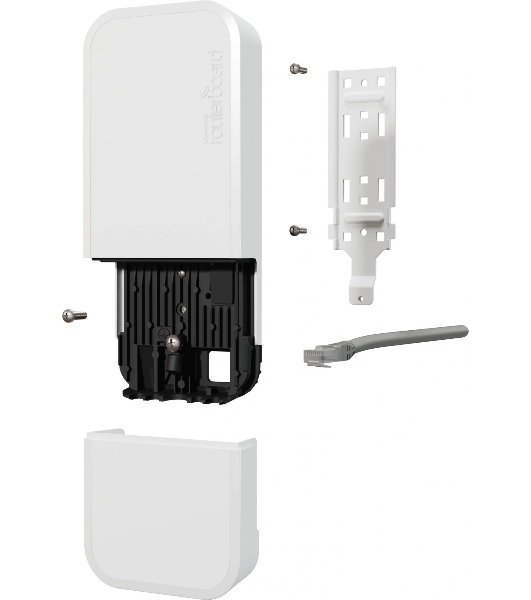 Уличная точка доступа Mikrotik Wi-Fi 6 2.4/5 AP 802.11a/n/ac/ax 2Gbit eth 9W 802.3af/at POE