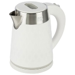 Чайник электрический Homestar HS-1021, 1500 Вт, 1.7 л, нержавейка+пластик, белый, двойной корпус, фото6