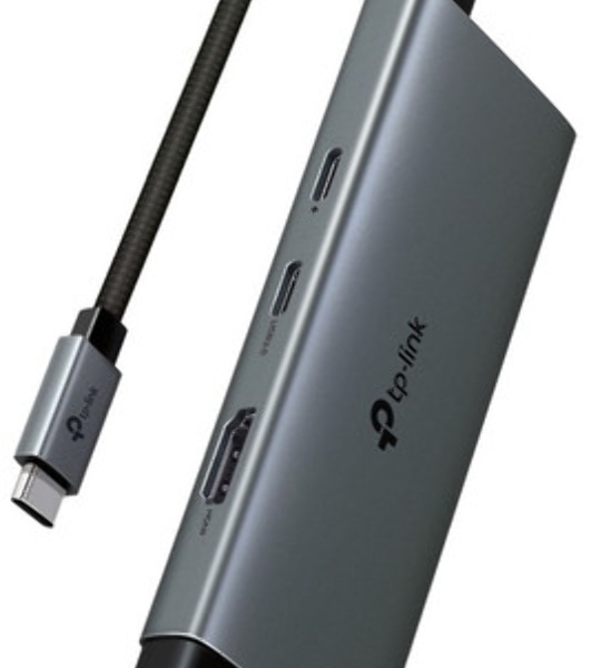 Разветвитель USB-C TP-Link UH7020C 2порт. серый