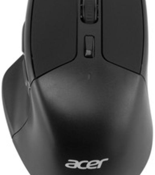 Мышь беспроводная Acer OMR170 черный, 1600 dpi, радиоканал, Bluetooth, USB, кнопки - 6