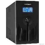 Источник бесперебойного питания Crown CMU-SP800EURO LCD/800 ВА/450 Вт/4 x евророзетка с заземлением (Schuko), фото11