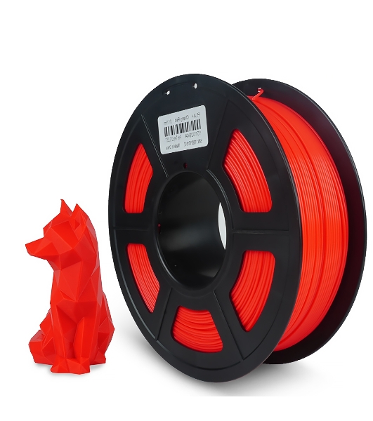 Филамент NVPrint PLA+ Cherry Red для 3D печати диаметр 1.75мм длина 330 метров масса 1 кг