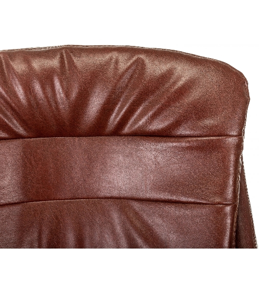 Кресло Бюрократ T-9950MSG-F/BROWN-PU коричневый, экокожа