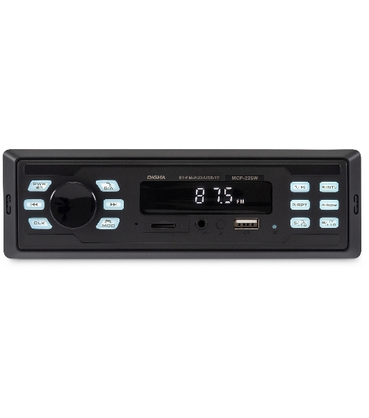 Автомагнитола Digma MCP-225W, 1 DIN, Bluetooth, USB Type-A, AUX