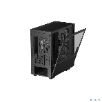 Компьютерный корпус Deepcool CH360 без БП, боковое окно (закаленное стекло), 2x140мм ARGb LED вентилятор спереди и 1x120мм ARGb LED вентилятор сзади, черный, mATX, фото18