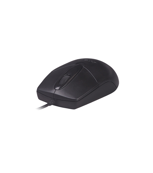 Мышь проводная A4Tech OP-720 черный, 1200 dpi, USB, кнопки - 3