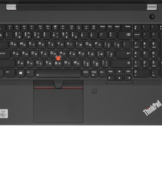 Клавиатура для ноутбука Lenovo ThinkPad T15 черная с подсветкой