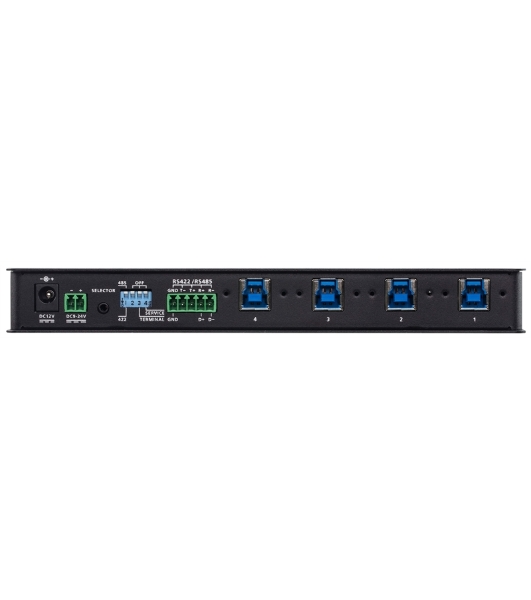 Переключатель ATEN 4 x 4 USB 3.2 Gen 1 Industrial Hub Switch