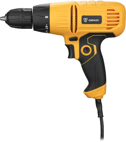 Дрель-шуруповерт Deko DKSD500W, 500 Вт, 28 Нм, щеточный