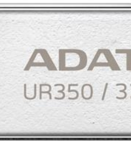 Флешка USB ADATA UR350 (UR350-32G-RSR/BG), 32G, USB 3.2, R/W 100/15, серебристый/коричневый